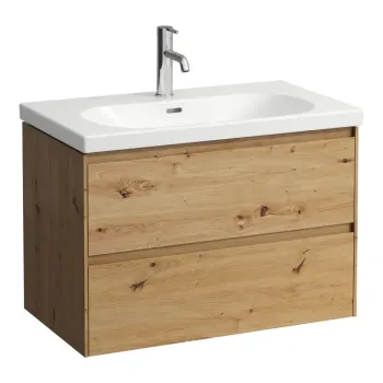 Vannas istabas skapītis Laufen Lani,  79x44x52cm (der ar izlietnēm H810087, H817436, H810336), H4035521122671 Ozols