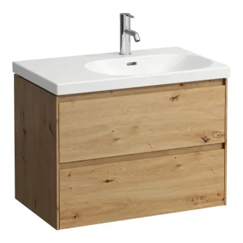 Vannas istabas skapītis Laufen Lani, 74x45x52cm (der ar izlietnēm H817085), H4035821122671 ozols
