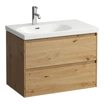 Vannas istabas skapītis Laufen Lani, 74x45x52cm (der ar izlietnēm H817086), H4035921122671 ozols
