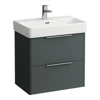 Vannas istabas skapītis Laufen Base, 2 atvilktnes, (Der izlietne H818959), 52x57x36cm H4022121102661