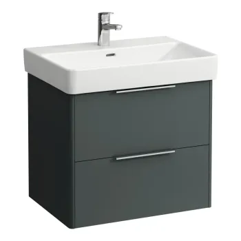 Vannas istabas skapītis Laufen Base, 2 atvilktnes, (Der izlietne H810964), 52x62x44cm, H4022921102661