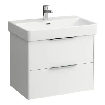 Vannas istabas skapītis Laufen Base, ar 2 atvilktnēm, (Der izlietne H8109670), 52x67x44cm H4023321102601