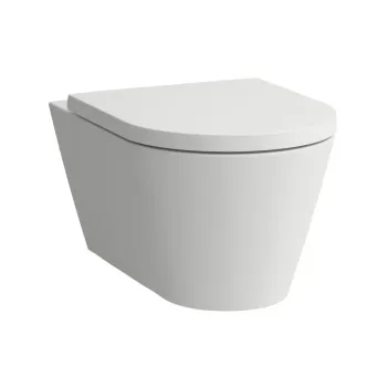 Piekaramais tualetes pods Laufen Kartell, Rimfree matēts balts