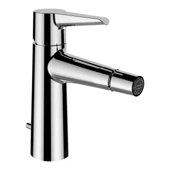 Bidē maisītājs Laufen Pure, fiksēta izteka, Eco+ funkcija, ar PopUp vārstu, HF901710100000, Hromēts