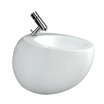 Piekaramais Bide Laufen ILBAGNOALESSI, ar slēptu pārplūdi, ar keramisku izplūdes vāciņu, H8309714003041