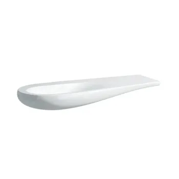 Mēbeļu izlietne  Laufen Il Bagno Alessi One, bez maisītāja atveres, ar LCC, 120x50cm, balta, H8149734001091