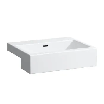 Vannas istabas izlietne Laufen Living, taisnstūra, Daļēji iebūvējama 55x46cm H8134320001091 Balta