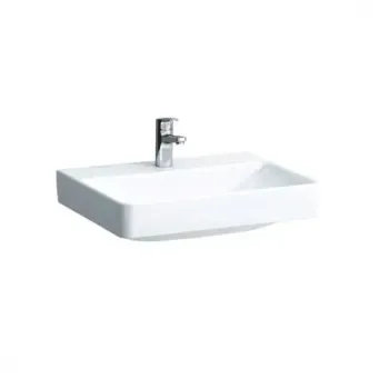 Vannas istabas izlietne Laufen PRO S, 600x465x95 mm, ar LCC apdari, H8109634001561 balta