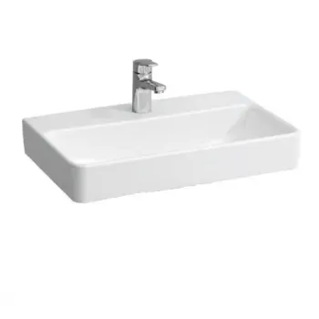 Vannas istabas izlietne Laufen Pro S, kompaktā, bez pārplūdes, ar LCC apdari, 60x38cm H8189594001561 Balta