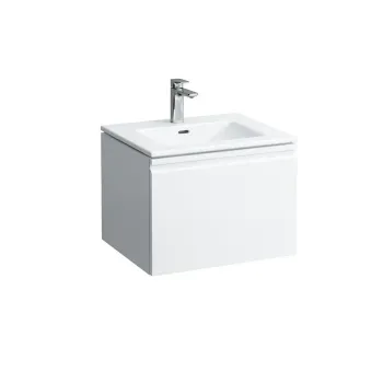 Vannas istabas skapītis Laufen Pro S, ar izlietni un atvilktņu organizatoru, 60x50cm H8609624631041 Balta Matēta