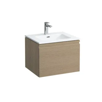 Vannas istabas skapītis Laufen Pro S, ar izlietni un atvilktņu organizatoru, 60x50cm, gai H8609624791041 Gaišs Ozols