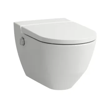 Piekaramais pods ar Bide funkciju Laufen Cleanet Navia  Elektroniskais, Rimless, SoftClose, LCC Active, balts
