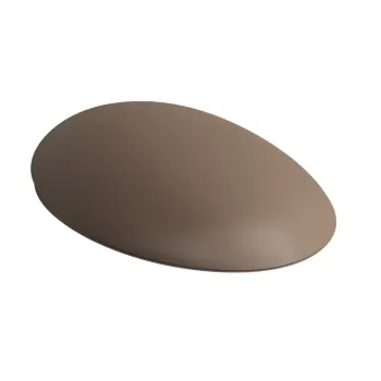 Tualetes poda vāks Laufen ILBAGNOALESSI, noņemams, , 485 x 350 x 110 mm, Caffè matt, H8929711880001