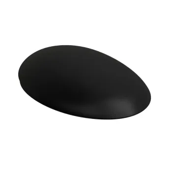 Tualetes poda vāks Laufen ILBAGNOALESSI, noņemams,  485 x 350 x 110 mm, Black Matt, H8929717160001