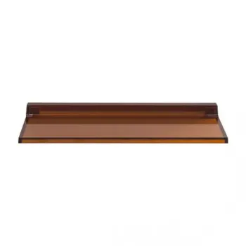 Plaukts Laufen Kartell, sienas montāžas, plastmasas, H3853300810001 dzintars