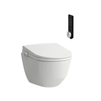 Bide Laufen Cleanet Pro Elektroniskā, SoftClose, bezapvalka, balts