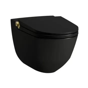 Piekaramais pods ar Bide funkciju Laufen CLEANET RIVA, piekaramais, tiešā skalošana, Rimfree, SoftClose Vāks ar Quick release, ar screenshot pulti H8206917180001