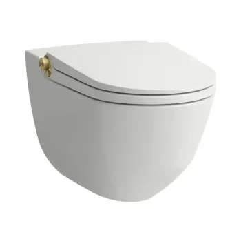 Piekaramais pods ar Bide funkciju Laufen CLEANET RIVA, piekaramais, tiešā skalošana, Rimfree, SoftClose Vāks ar Quick release, ar screenshot pulti H8206917630001