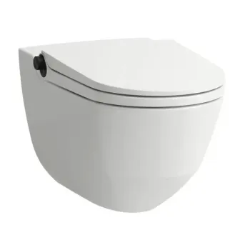 Piekaramais pods ar Bide funkciju Laufen CLEANET RIVA, piekaramais, Rimfree, SoftClose Vāks ar Quick release, ar tālvadību ar skārienekrānu, H8206917650001