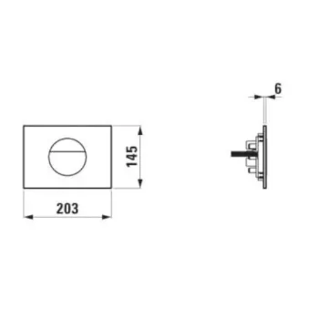 Spiedpoga Laufen INEO, glancēta balta, H9001120000001