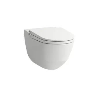 Piekaramais pods ar Bide funkciju Laufen Cleanet Riva, Rimless, ar LCC, balts, H8206914000001