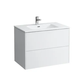 Vannas istabas skapītis Laufen Pro S, ar izlietni 59x79x49cm, spīdīgi balts, H8649612611041