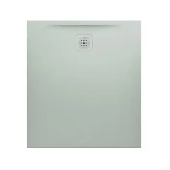 Dušas paliktnis Laufen Pro, 100x90cm Marbond kompozītmateriāls, super plāns, taisnstūrveida, H2109570770001 gaiši pelēks