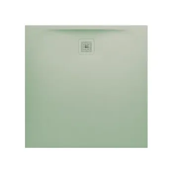 Dušas paliktnis Laufen Pro, 100x100cm Marbond kompozītmateriāls, super plāns, kvadrātveida, H2119520770001 gaiši pelēks