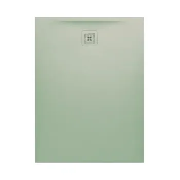 Dušas paliktnis Laufen Pro, 120x100cm Marbond kompozītmateriāls, super plāns, taisnstūrveida, H2119530770001 gaiši pelēks