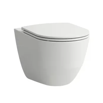 Piekaramais pods Laufen Pro Comfort Rimless, ar lejupskalošanu, 5cm paaugstināts, 560 x 360 x 375 mm, balts, H8219620000001