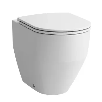 Tualetes pods Laufen Pro, brīvi stāvošs, Rimless, ar lejupskalošanu, bez skalošanas malas, izplūde horizontāla/vertikāla, H8229564000001