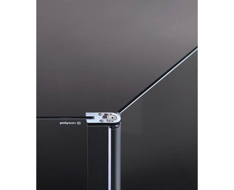 Polysan   Dušas siena Modular Shower MS3, A daļa 330x2000