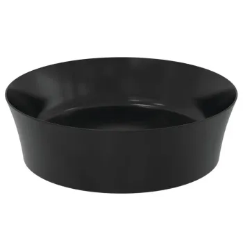 Vannas istabas izlietne Ideal Standard Ipalyss, uz virsmas 40 cm, bez pārplūdes, matēta melna, E1398V3