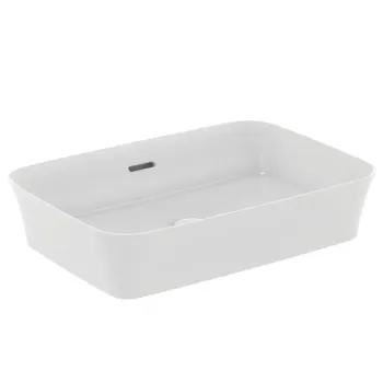 Vannas istabas izlietne Ideal Standard Ipalyss, uz virsmas 55x38 cm, ar pārplūdi, matēta balta, E2078V1