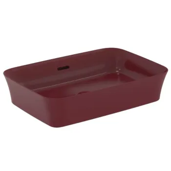 Vannas istabas izlietne Ideal Standard Ipalyss, uz virsmas 55x38 cm, ar pārplūdi, granātābolu, E2078V6