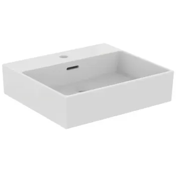 Vannas istabas izlietne Ideal Standard Extra, uz virsmas 50x45 cm, ar atveri maisītājam, balta, T372601