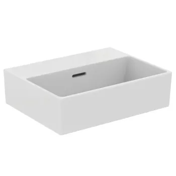 Vannas istabas izlietne Ideal Standard Extra, uz virsmas 45x35 cm, bez jaucējkrāna atveres, balta, T391601