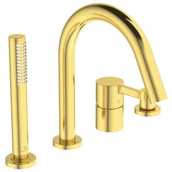 Vannas maisītājs Ideal Standard Joy, 4 atveru montāžai, matēts zeltīts, BC789A2
