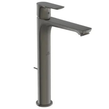 Vannas istabas izlietnes maisītājs Ideal Standard Connect Air, Slim, ar vārstu, 5 l/min, magnētiskā pelēkā, A7026A5