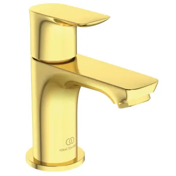 Vannas istabas izlietnes maisītājs Ideal Standard Connect Air, matēts zelts, 126 mm, A7031A2
