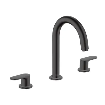 Vannas istabas izlietnes maisītājs Hansgrohe Vernis Blend, ar PopUp vārstu, iebūvējams matēta melna, 71553670 NEW
