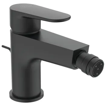 Bidē maisītājs Ideal Standard Cerafine O, ar vārstu, matēta melna, BC705XG