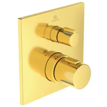 Dušas maisītājs Ideal Standard CeraTherm, ar termostatu, matēts zeltīts, A6956A2