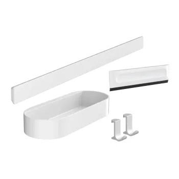 Vannas istabas aksesuāru komplekts Hansgrohe WallStoris, matēta balta, 27967700 NEW