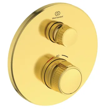 Dušas maisītājs Ideal Standard CeraTherm Navigo, ar termostatu, matēts zeltīts, A7295A2