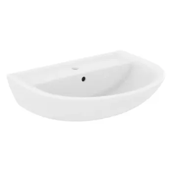 Vannas istabas izlietne Ideal Standard Eurovit, uz virsmas 65x50 cm, ar pārplūdi, balta, W332201