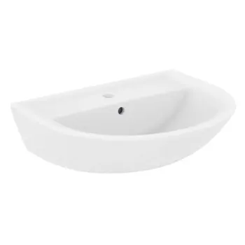 Vannas istabas izlietne Ideal Standard Eurovit, uz virsmas 60x47 cm, ar pārplūdi, balta, W332301