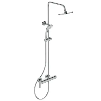 Dušas komplekts Ideal Standard Cerafine O, ar maisītāju, 20 cm, hroms, BC750AA