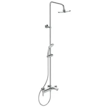 Dušas komplekts Ideal Standard Cerafine O, ar vannas maisītāju, 20 cm, hroms, BC749AA
