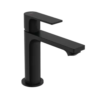 Vannas istabas izlietnes maisītājs Hansgrohe Rebris E, ar PopUp vārstu, matēta melna, 72559670 NEW